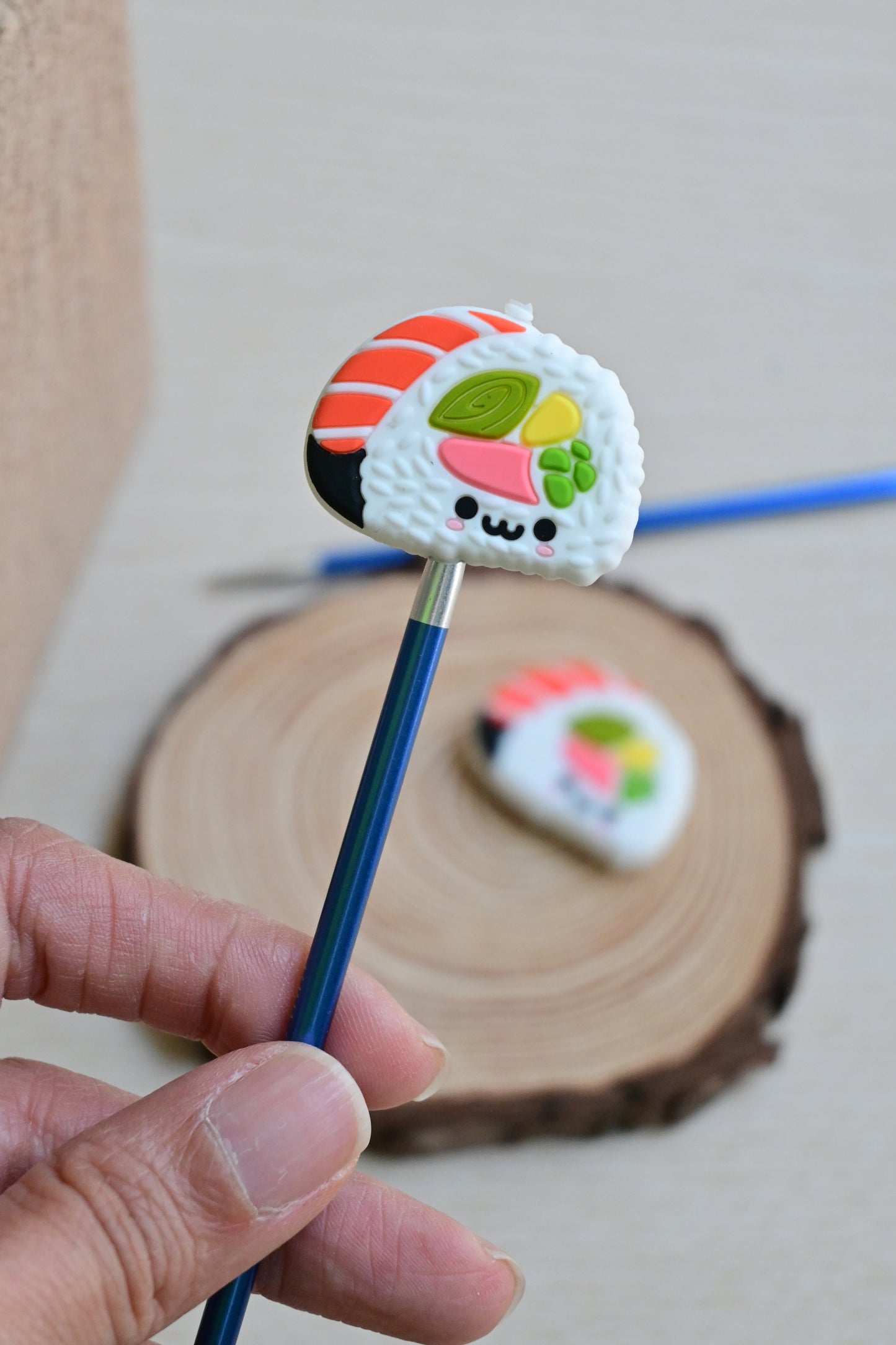 Topes para Agujas "Sushi Kawaii"