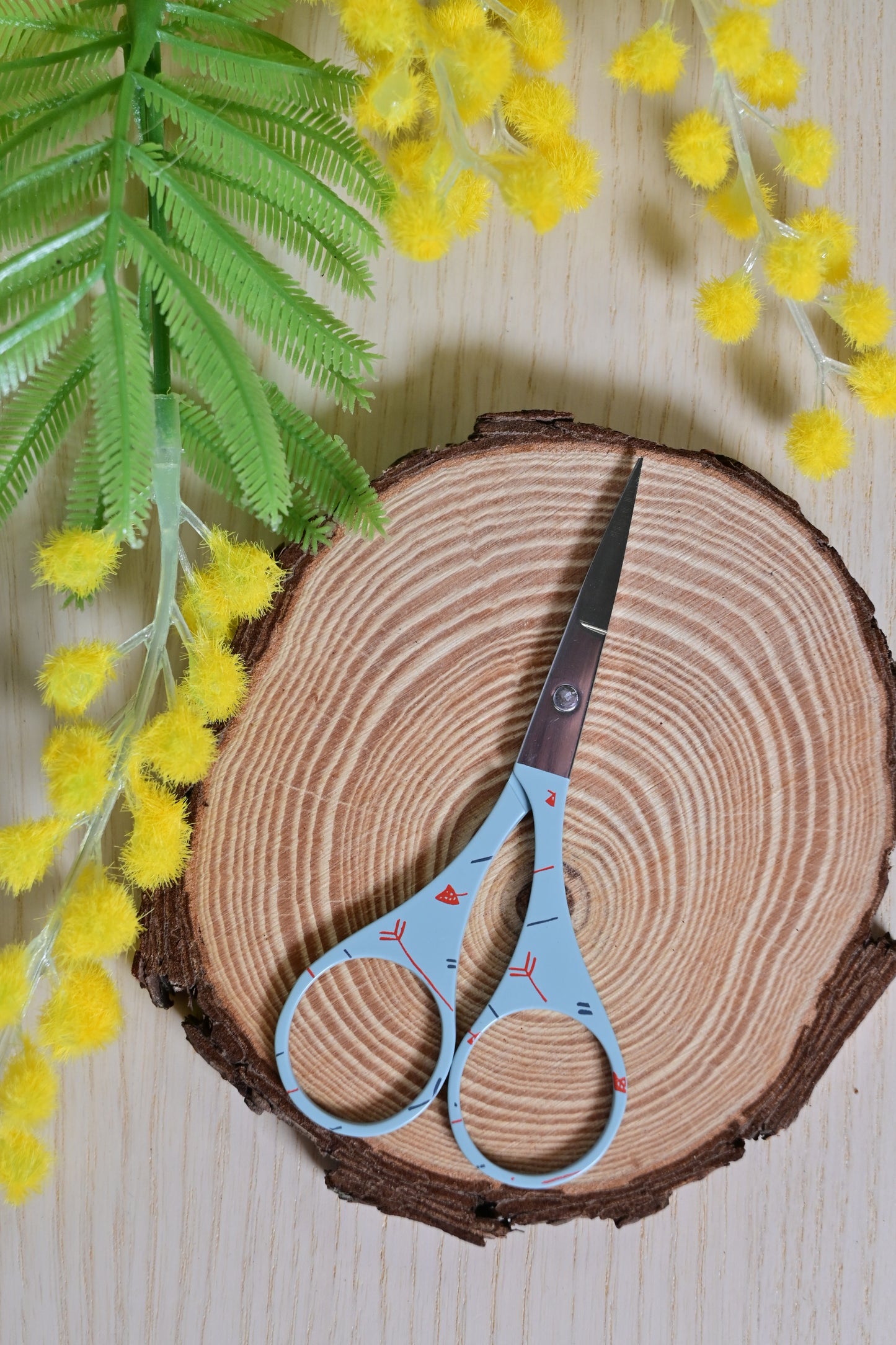 Tijeras estampadas