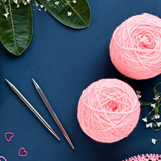 NovaMetal - Agujas circulares intercambiables 10cm Knitpro